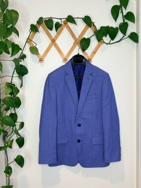 CALVIN KLEIN Blue Boys Blazer Suit Jacket